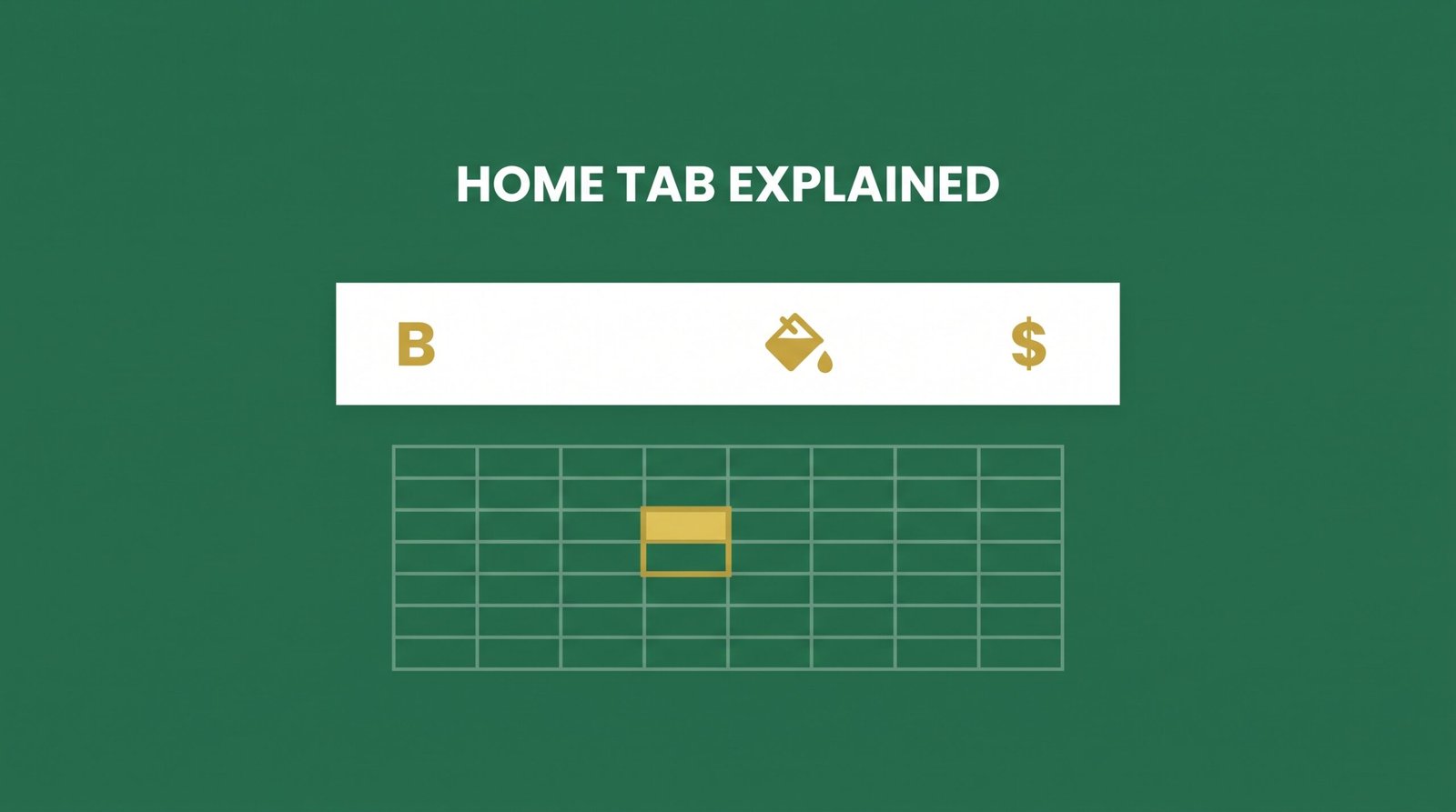 The Excel Home Tab Explained: Every Command, Shortcut, and Use Case